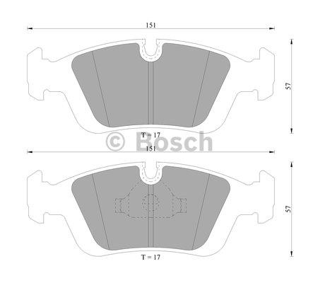 Bosch 0 986 AB4 727 Klocki hamulcowe, zestaw 0986AB4727: Dobra cena w Polsce na 2407.PL - Kup Teraz!