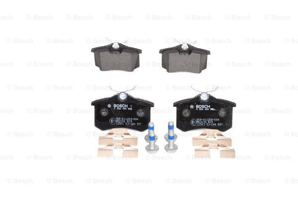 Brake Pad Set, disc brake Bosch 0 986 494 596
