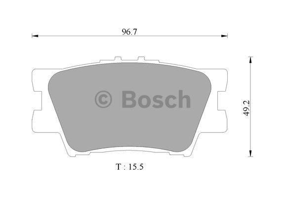 Bosch 0 986 AB9 362 Brake Pad Set, disc brake 0986AB9362: Buy near me in Poland at 2407.PL - Good price!