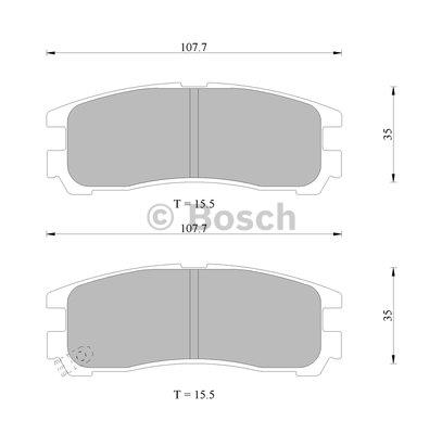 Bosch 0 986 AB9 210 Brake Pad Set, disc brake 0986AB9210: Buy near me in Poland at 2407.PL - Good price!