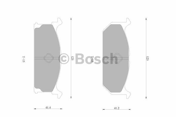 Bosch 0 986 AB9 159 Тормозные колодки дисковые, комплект 0986AB9159: Купить в Польше - Отличная цена на 2407.PL!