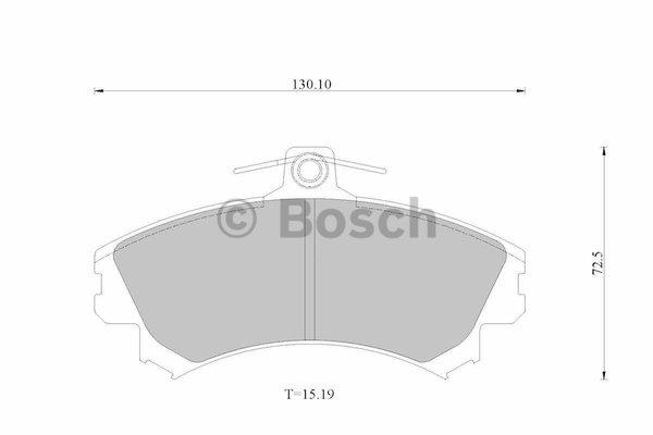Bosch 0 986 AB1 673 Klocki hamulcowe, zestaw 0986AB1673: Atrakcyjna cena w Polsce na 2407.PL - Zamów teraz!
