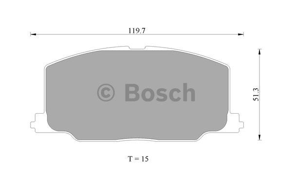 Bosch 0 986 AB9 191 Тормозные колодки дисковые, комплект 0986AB9191: Отличная цена - Купить в Польше на 2407.PL!