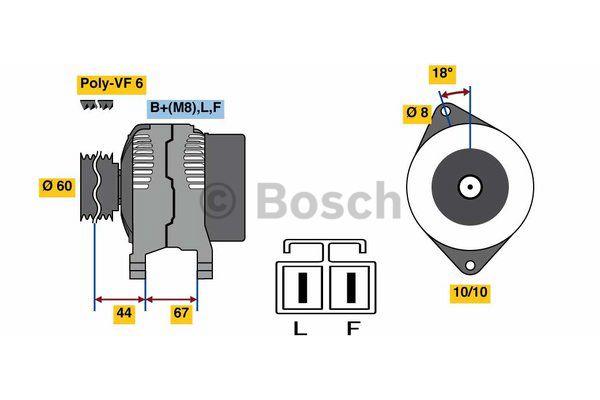 Купить Bosch 0 986 081 150 по низкой цене в Польше!