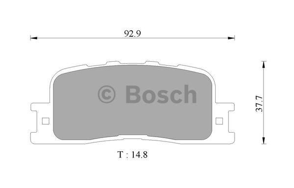 Bosch 0 986 AB9 327 Klocki hamulcowe, zestaw 0986AB9327: Dobra cena w Polsce na 2407.PL - Kup Teraz!