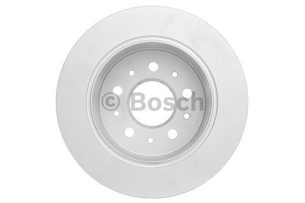 Bosch Диск гальмівний задній невентильований – ціна 183 PLN