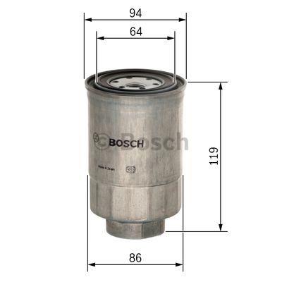 Bosch Filtr paliwa – cena 84 PLN