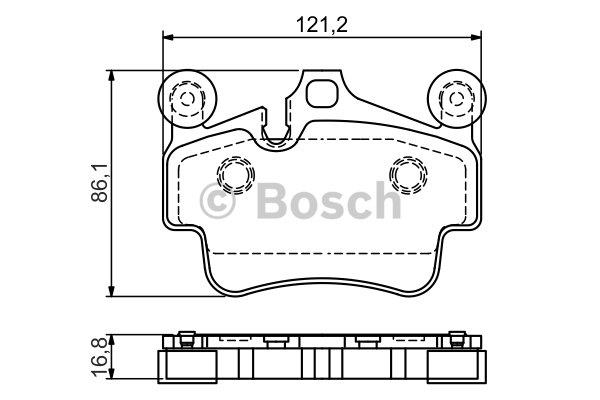 Bosch 0 986 494 567 Тормозные колодки дисковые, комплект 0986494567: Купить в Польше - Отличная цена на 2407.PL!