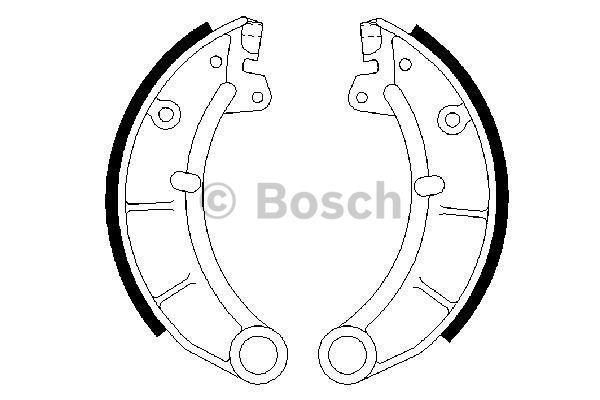Bosch 0 986 487 502 Brake Pad Set, disc brake 0986487502: Buy near me in Poland at 2407.PL - Good price!