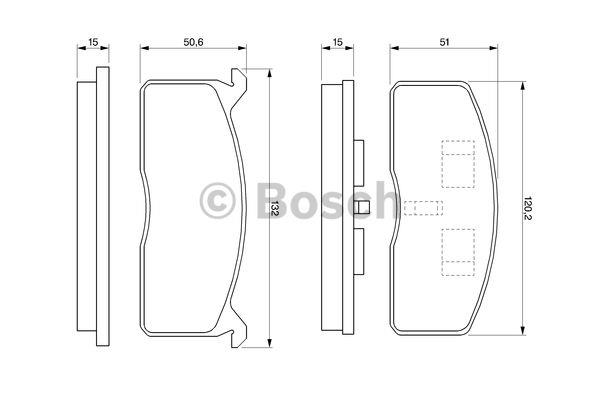 Bosch 0 986 467 290 Гальмівні колодки, комплект 0986467290: Приваблива ціна - Купити у Польщі на 2407.PL!