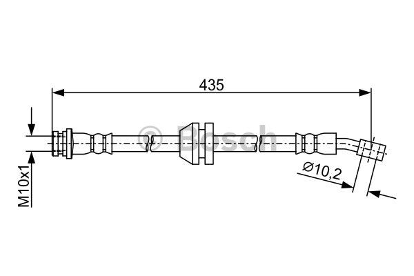 Bosch Bremsschlauch – Preis 43 PLN