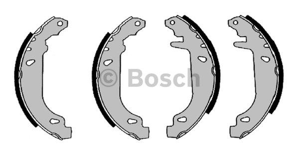 Bosch F 026 004 272 Колодки тормозные барабанные, комплект F026004272: Отличная цена - Купить в Польше на 2407.PL!