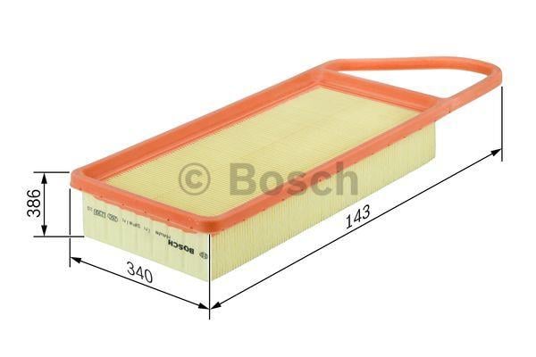 Bosch F 026 400 005 Air filter F026400005: Buy near me at 2407.PL in Poland at an Affordable price!