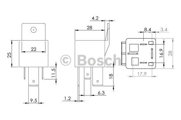 Bosch Реле – ціна 25 PLN