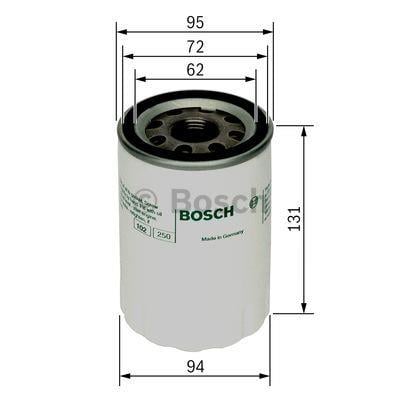 Bosch F 026 407 084 Масляный фильтр F026407084: Отличная цена - Купить в Польше на 2407.PL!