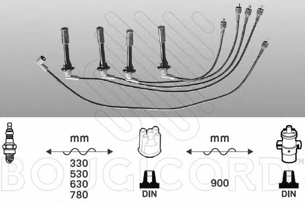 Bougicord 3395 Ignition cable kit 3395: Buy near me in Poland at 2407.PL - Good price!