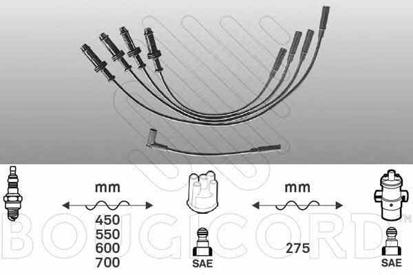 Bougicord 3398 Ignition cable kit 3398: Buy near me in Poland at 2407.PL - Good price!