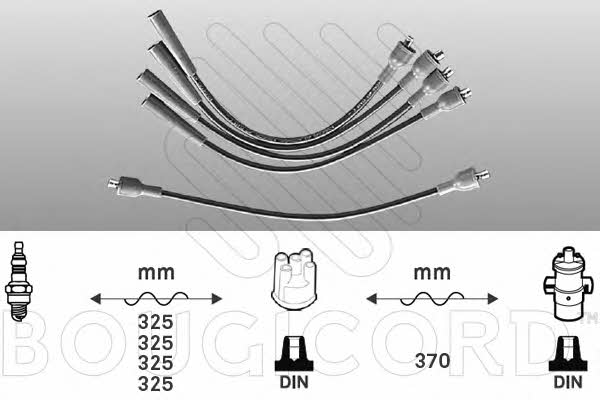 Bougicord 3413 Zündkabel kit 3413: Kaufen Sie zu einem guten Preis in Polen bei 2407.PL!