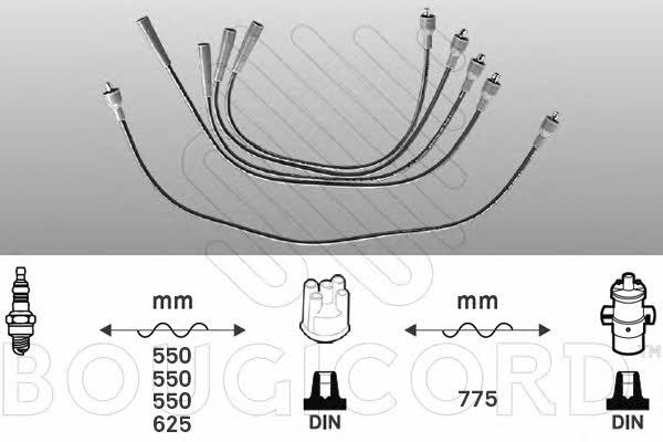 Bougicord 3519 Провода высоковольтные, комплект 3519: Отличная цена - Купить в Польше на 2407.PL!