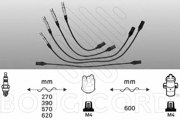 Bougicord 4100 Ignition cable kit 4100: Buy near me in Poland at 2407.PL - Good price!