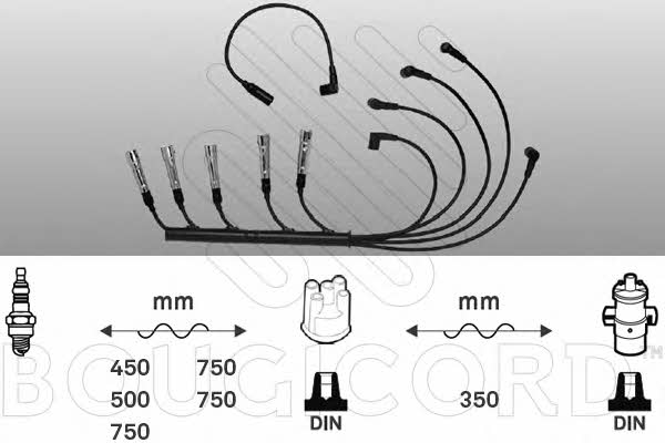 Bougicord 4179 Zündkabel kit 4179: Kaufen Sie zu einem guten Preis in Polen bei 2407.PL!