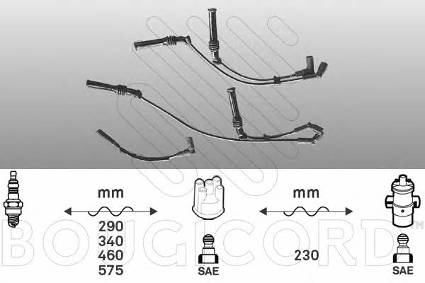 Bougicord 4306 Ignition cable kit 4306: Buy near me at 2407.PL in Poland at an Affordable price!