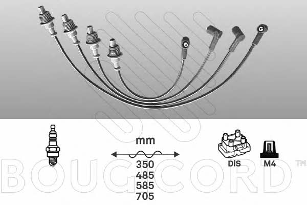 Bougicord 4331 Ignition cable kit 4331: Buy near me in Poland at 2407.PL - Good price!