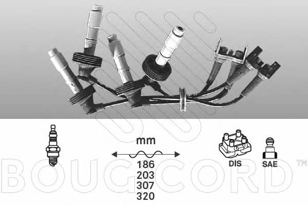 Bougicord 6462 Ignition cable kit 6462: Buy near me in Poland at 2407.PL - Good price!