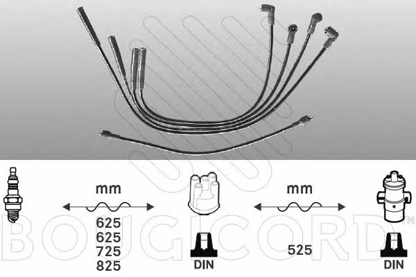 Bougicord 7219 Ignition cable kit 7219: Buy near me in Poland at 2407.PL - Good price!