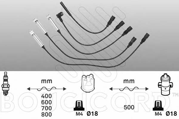 Bougicord 7241 Zündkabel kit 7241: Kaufen Sie zu einem guten Preis in Polen bei 2407.PL!