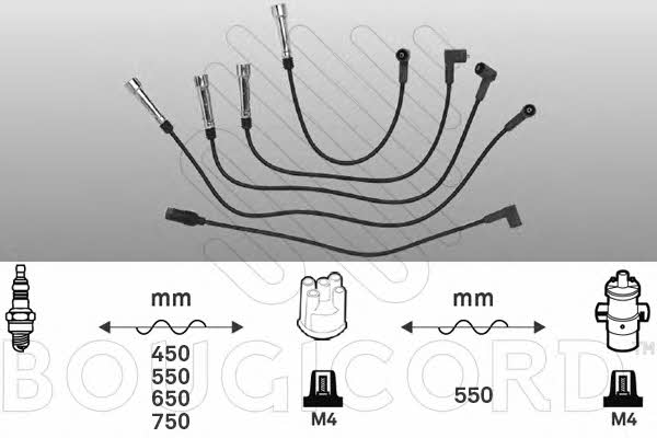 Bougicord 7248 Ignition cable kit 7248: Buy near me in Poland at 2407.PL - Good price!