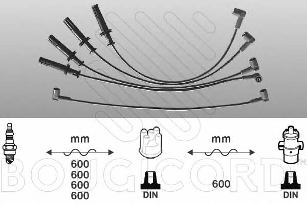 Bougicord 7267 Zündkabel kit 7267: Kaufen Sie zu einem guten Preis in Polen bei 2407.PL!