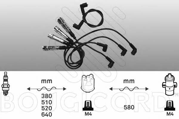 Bougicord 9231 Ignition cable kit 9231: Buy near me in Poland at 2407.PL - Good price!