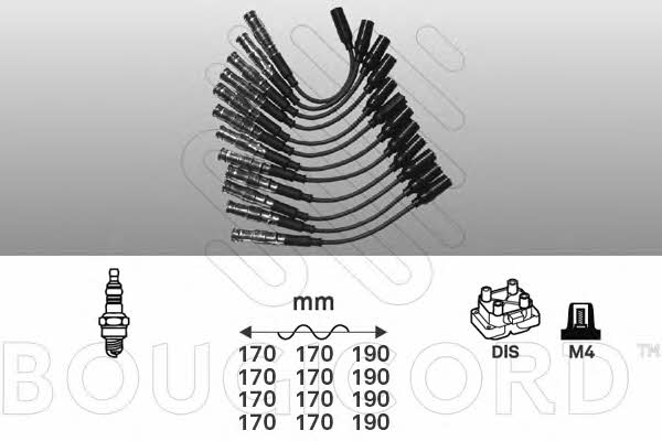 Bougicord 9840 Ignition cable kit 9840: Buy near me in Poland at 2407.PL - Good price!