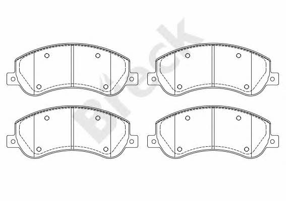 Breck 24484 00 703 10 Scheibenbremsbeläge, Set 244840070310: Kaufen Sie zu einem guten Preis in Polen bei 2407.PL!