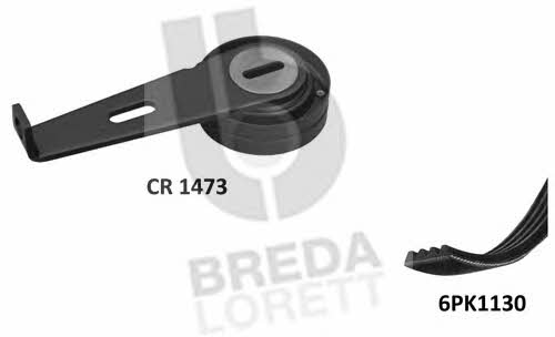 Breda lorett KCA 0004 Комплект ремня генератора KCA0004: Отличная цена - Купить в Польше на 2407.PL!