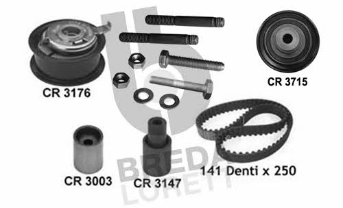  KCD 0598 Timing Belt Kit KCD0598: Buy near me in Poland at 2407.PL - Good price!