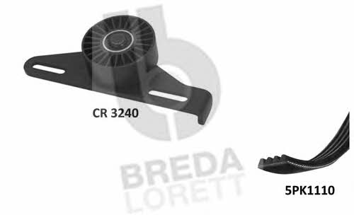 Breda lorett KCA 0025 Комплект ременя генератора KCA0025: Приваблива ціна - Купити у Польщі на 2407.PL!