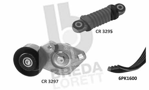  KCA 0046 Drive belt kit KCA0046: Buy near me in Poland at 2407.PL - Good price!