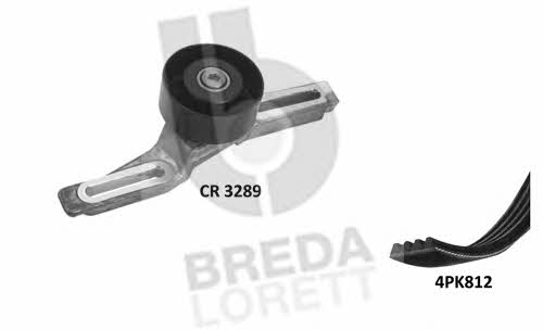 Breda lorett KCA 0058 Drive belt kit KCA0058: Buy near me in Poland at 2407.PL - Good price!