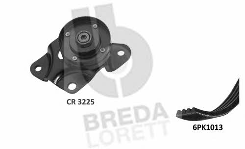 Breda lorett KCA 0063 DRIVE BELT KIT KCA0063: Buy near me in Poland at 2407.PL - Good price!