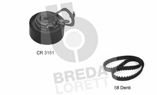 Breda lorett KCD 0222 Комплект ремня ГРМ KCD0222: Отличная цена - Купить в Польше на 2407.PL!