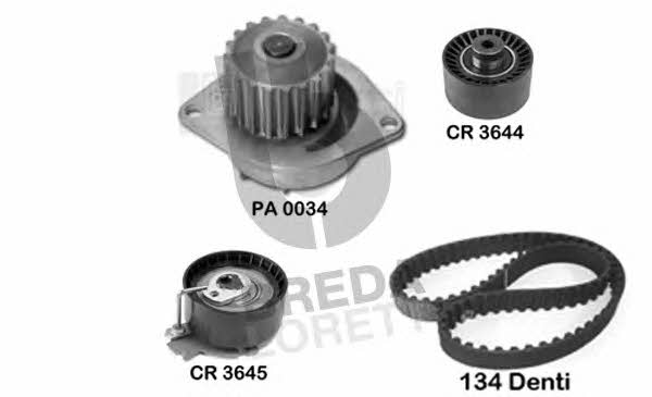Breda lorett KPA 0081A TIMING BELT KIT WITH WATER PUMP KPA0081A: Buy near me at 2407.PL in Poland at an Affordable price!