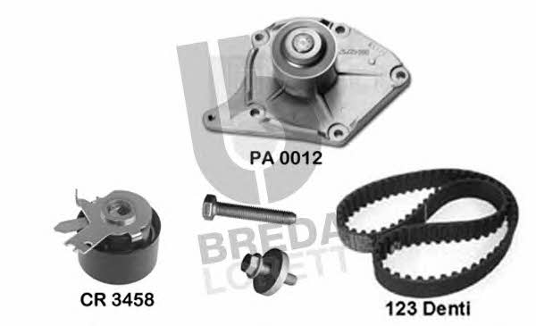 Breda lorett KPA 0578A TIMING BELT KIT WITH WATER PUMP KPA0578A: Buy near me in Poland at 2407.PL - Good price!