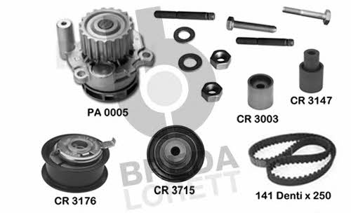  KPA 0598A TIMING BELT KIT WITH WATER PUMP KPA0598A: Buy near me in Poland at 2407.PL - Good price!