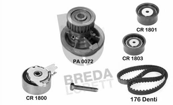 KPA 0614C TIMING BELT KIT WITH WATER PUMP KPA0614C: Buy near me in Poland at 2407.PL - Good price!