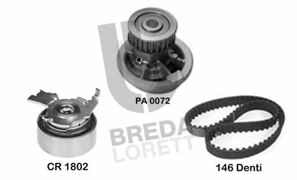 Breda lorett KPA 0643A TIMING BELT KIT WITH WATER PUMP KPA0643A: Buy near me in Poland at 2407.PL - Good price!