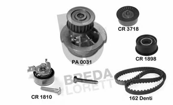  KPA 0718A TIMING BELT KIT WITH WATER PUMP KPA0718A: Buy near me in Poland at 2407.PL - Good price!