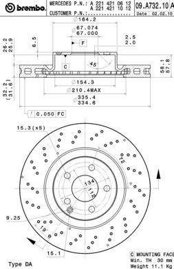 Kup Brembo 09A73211 – super cena na 2407.PL!