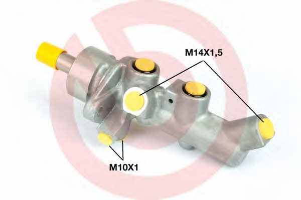 Brembo M 83 017 Brake Master Cylinder M83017: Buy near me at 2407.PL in Poland at an Affordable price!